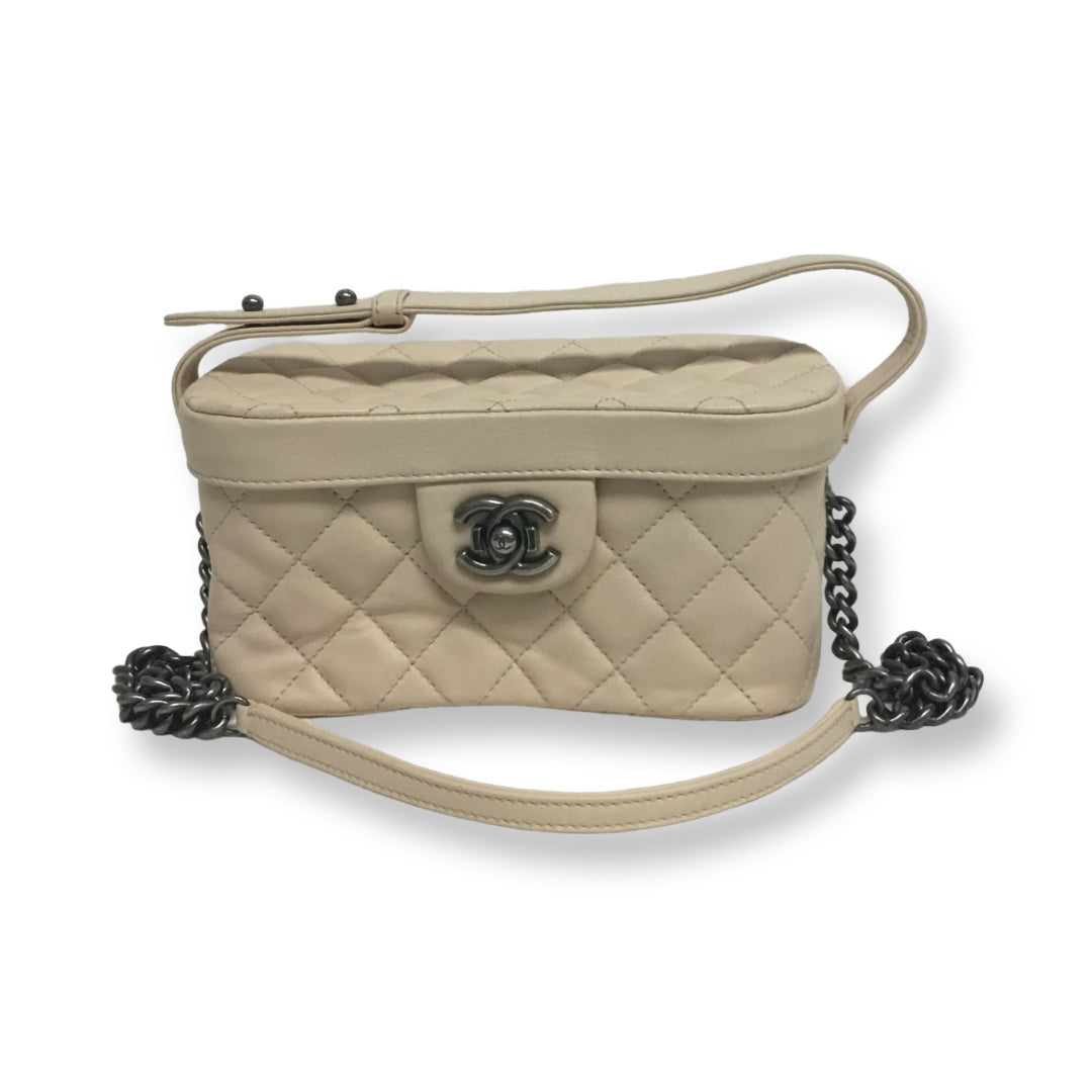 Chanel Beige Boy Bag Vanity