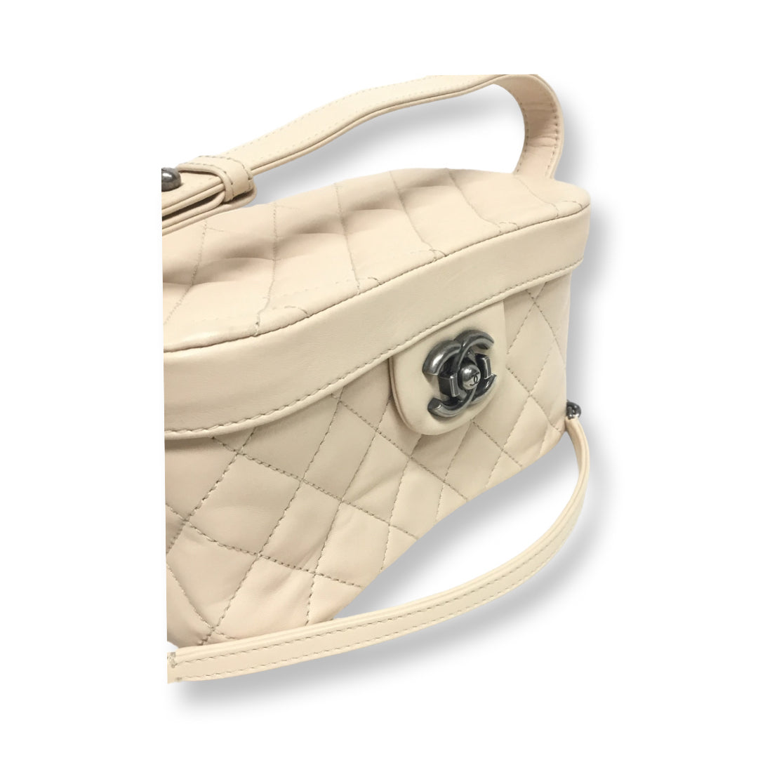 Chanel Beige Boy Bag Vanity