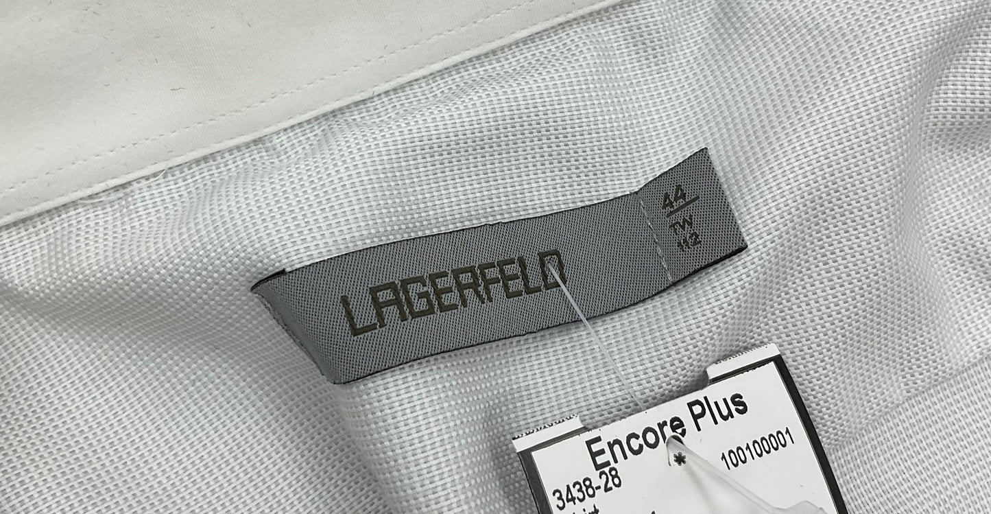 Karl Lagerfeld White Long Sleeve Shirt