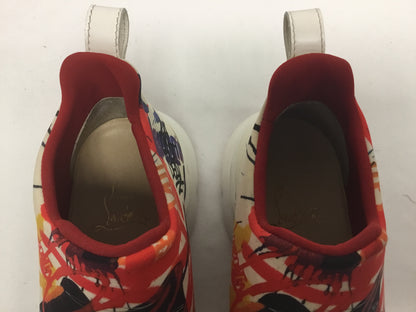 Louboutin Multicolor Abstract Printed Sneakers