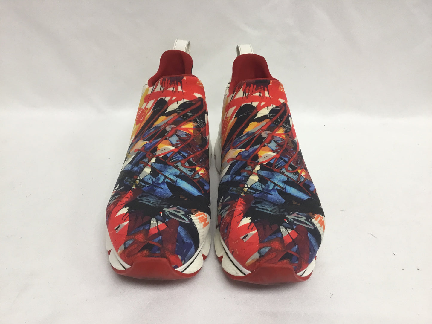 Louboutin Multicolor Abstract Printed Sneakers